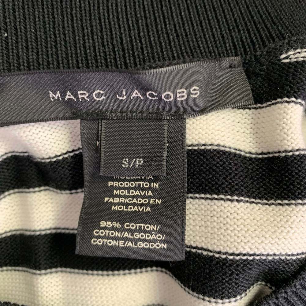 MARC JACOBS Black White Cotton Blend Polka Dot Vest - Picture 8 of 9